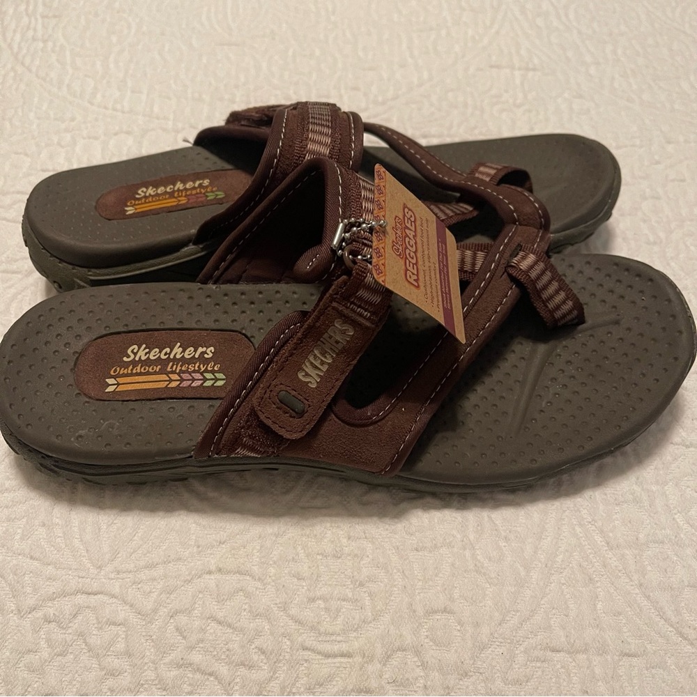Skechers Reggae Rasta Outdoor Lifestyle Women's Sandals Size 9